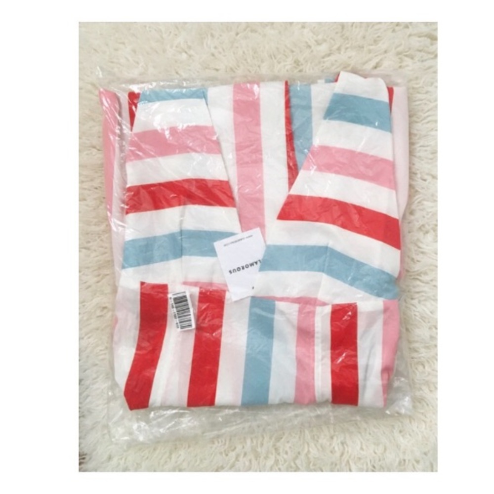 NWT • ASOS Glamorous Striped Beach Dress - Picture 2 of 15